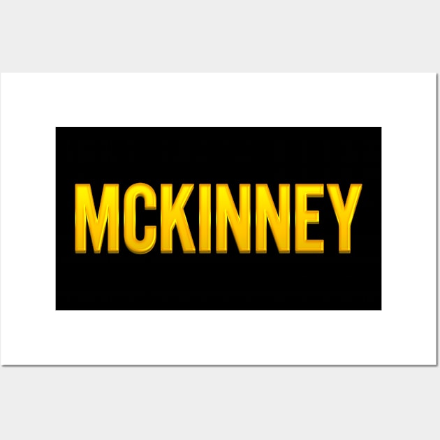 McKinney Family Name Wall Art by xesed